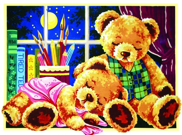 Collection D'Art 10457 Ткань с рисунком для вышивания