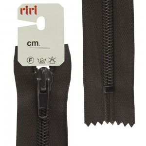Riri 2514333/30/2226 Молния спираль, неразъемная, обувная, 6 мм, 30 см, темно-коричневый