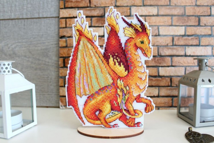 Набор для вышивания Жар-Птица Р-587 Повелитель огня
