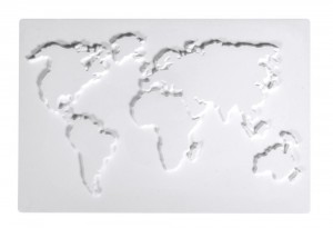 Rayher 36098000 Форма для моделирования "World map"
