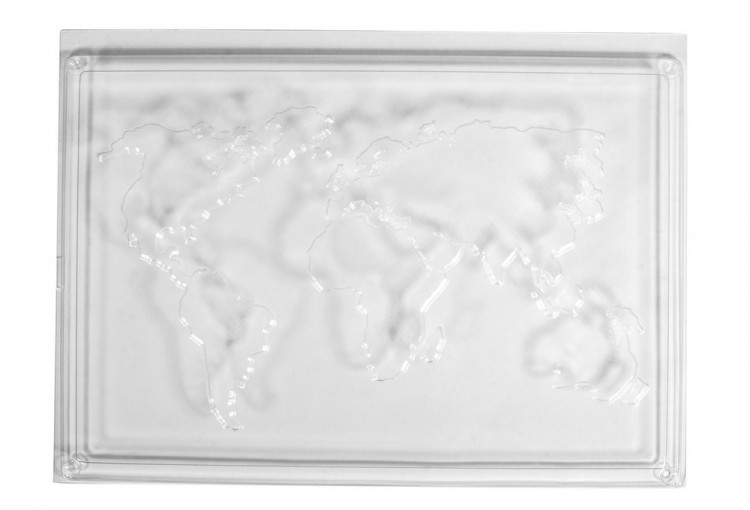 Rayher 36098000 Форма для моделирования "World map"