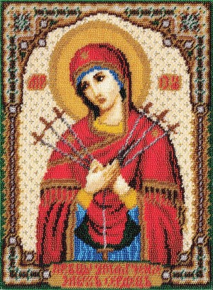 Панна CM-1262 (ЦМ-1262) Икона Божией Матери Умягчение злых сердец