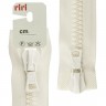 Riri 6016575/75/2111 Молния тракторная, разъемная, 2 замка, 8 мм, 75 cм, бело-бежевый светлый