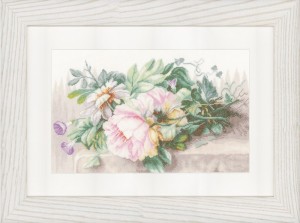 Lanarte PN-0147588 Still life with peonies and morning glory