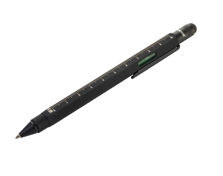 Troika PIP20/SB Ручка шариковая многофункциональная "CONSTRUCTION SUPERBLACK"