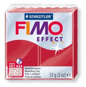Fimo 8020-28 Полимерная глина Effect рубиновый металлик