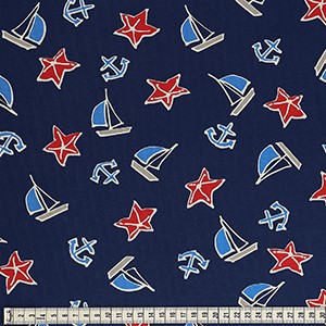 MEZ J131480.03107 Трикотажное полотно "Beach Days", ширина 148-150см