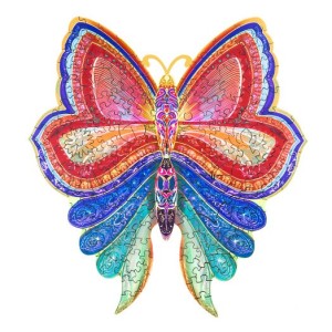 Белоснежка 6177-WP Разноцветная бабочка L