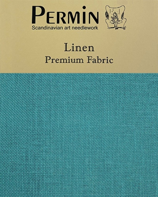 Permin CL076L/241 Канва Linen 28ct - отрез 50 x 70 см