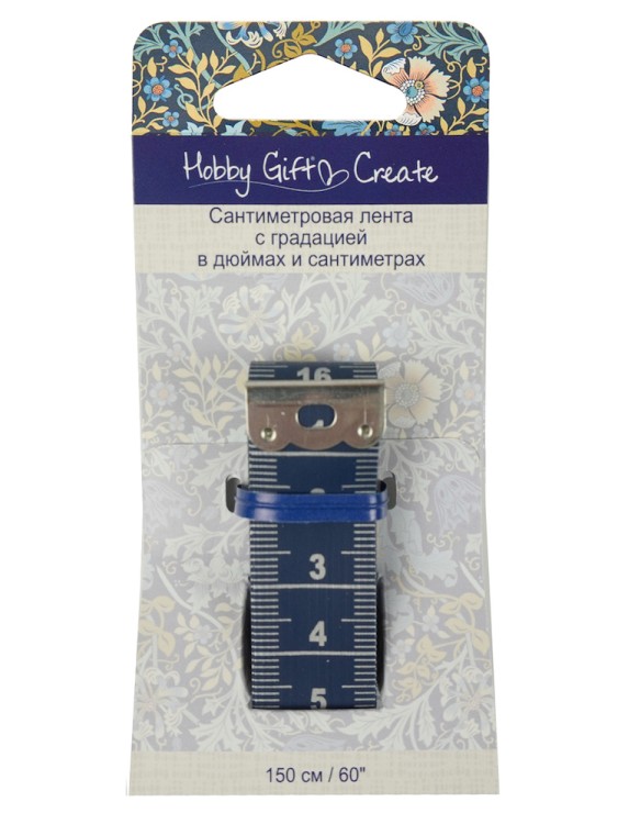 Hemline HGC255.01 Сантиметровая лента с градацией в дюймах и сантиметрах