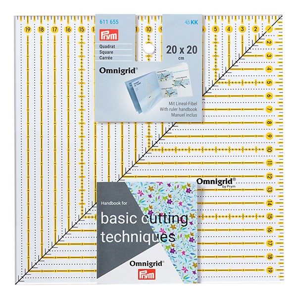 Prym 611655 Линейка Omnigrid для пэчворка