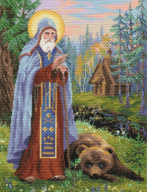 Матренин Посад 1714 Сергей Радонежский