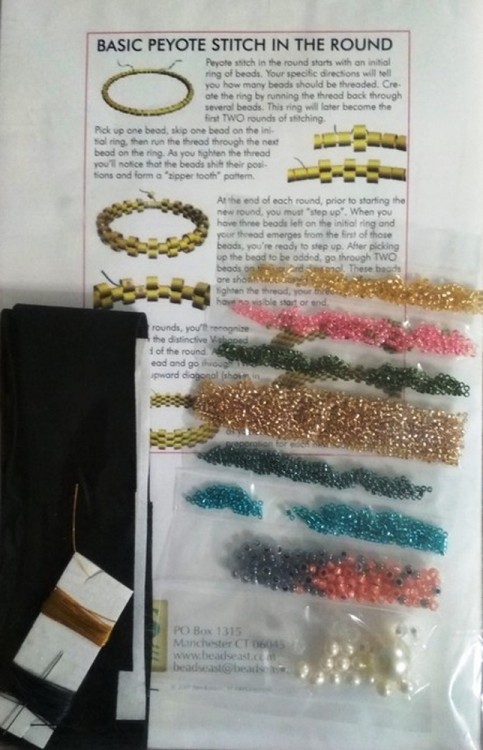 Набор для вышивания Ann Benson Erica Erica bracelet (Браслет Эрики)