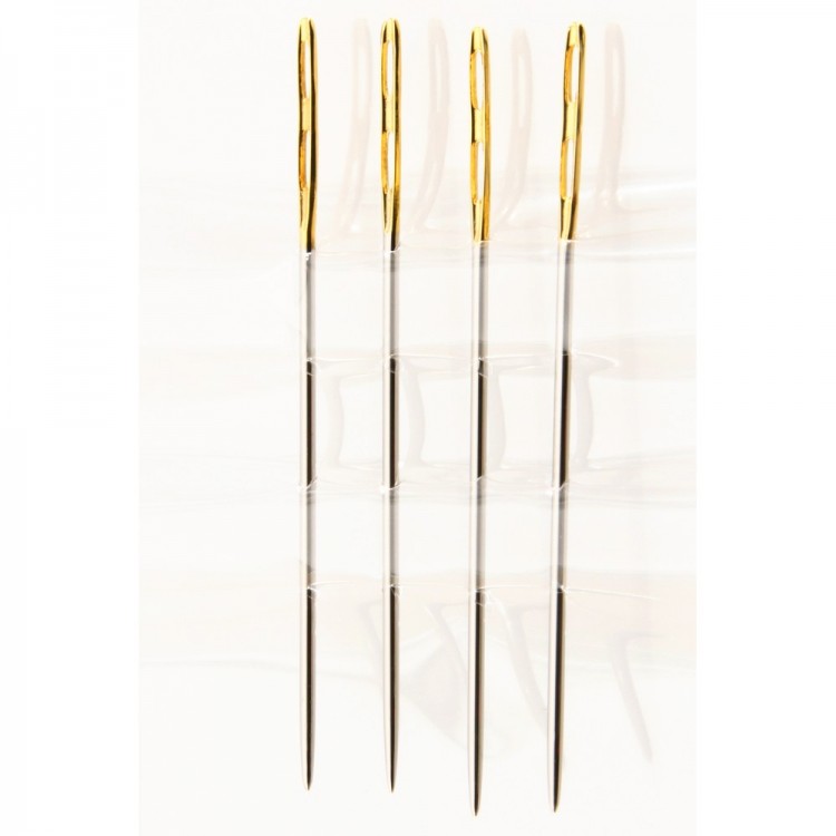 Hemline 205.22.DE Иглы ручные для синели с двойным ушком № 22