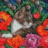 Белоснежка 609-ST-S Кот в маках