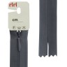 Riri 6010917/50/2121 Молния потайная, неразъемная, 4 мм, 50 см, серый стальной