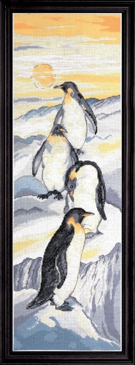 Набор для вышивания Design Works 2749 Пингвины