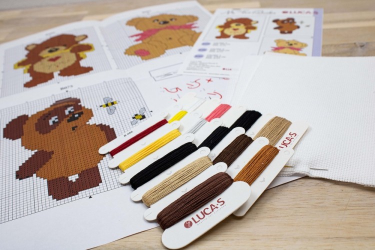 Набор для вышивания Luca-S M02 Моя первая вышивка