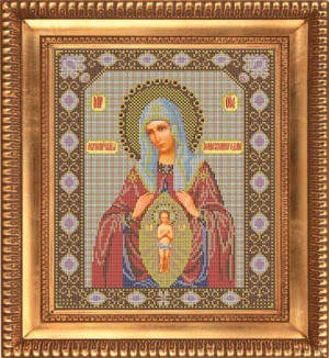 Galla Collection И040 Икона Божией Матери Поможение родам
