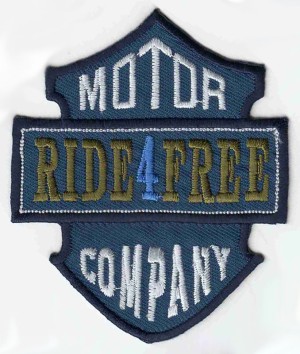HKM 33837/1SB Термоаппликация "Ride 4 Free"