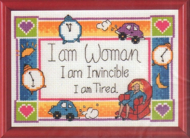 Набор для вышивания Dimensions 06652 I am Woman (made in USA)