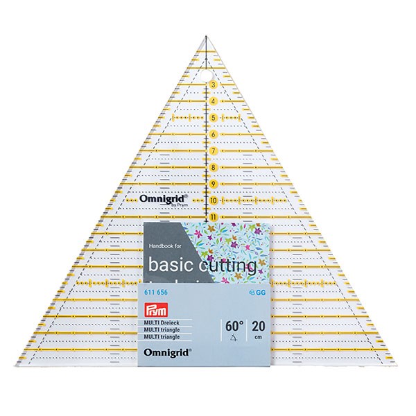 Prym 611656 Линейка Omnigrid для пэчворка треугольник 60°