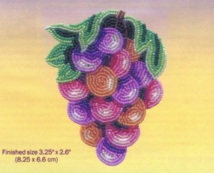 Ann Benson Grapes Grapes Pin (Булавка с виноградом)