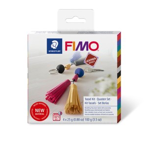 Fimo 8015 DIY2 Набор полимерной глины leather-effect "Кисточка"