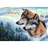Collection D'Art 12999 Ткань с рисунком для вышивания