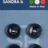 Sandra CARD098 Пуговицы, синий