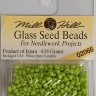 Mill Hill 02066 Crayon Yellow Green - Бисер Сrayon Seed Beads Mill Hill 02066 Crayon Yellow Green - Бисер Сrayon Seed Beads