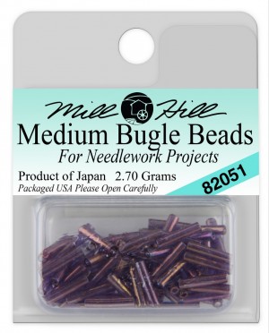 Mill Hill 82051 Royal Mauve - Бисер Medium Bugle Beads