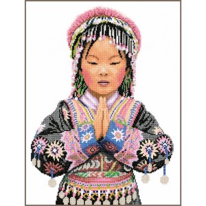 Lanarte PN-0200962 Thai hill tribe girl (Девушка из тайского горного племени)