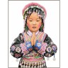 Набор для вышивания Lanarte PN-0200962 Thai hill tribe girl (Девушка из тайского горного племени)