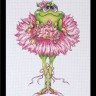 Набор для вышивания Design Works 2756 Цветочная лягушка