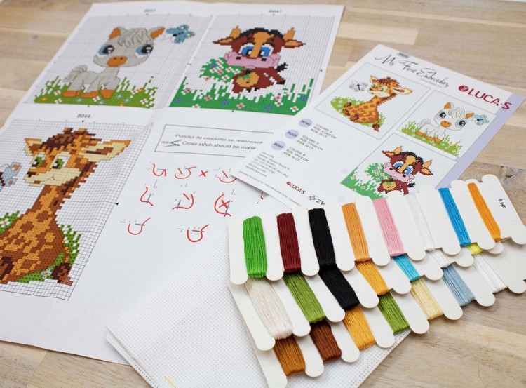 Набор для вышивания Luca-S M03 Моя первая вышивка