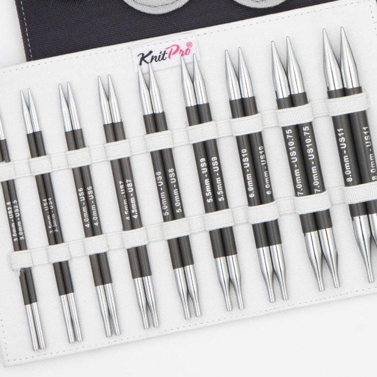KnitPro 41635 Набор "Deluxe" спиц съемных "Karbonz"