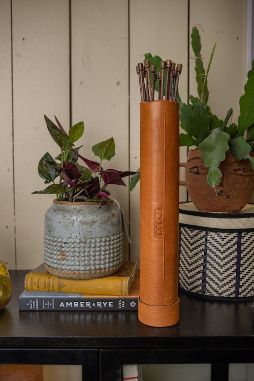 Muud QB-4243/Whisky Футляр для прямых спиц "Upsala XL"