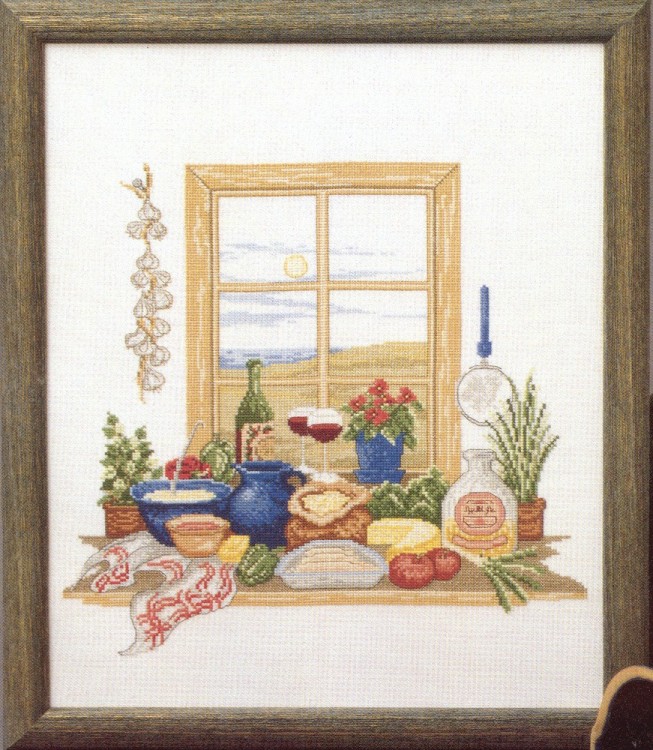 Набор для вышивания Oehlenschlager 76612 Кухонное окно