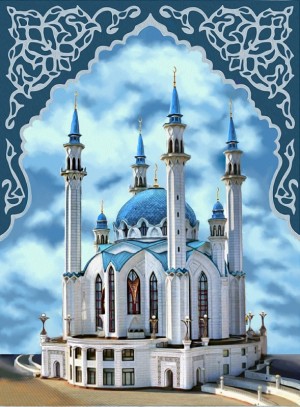 Алмазная живопись АЖ-1741 Мечеть Кул-Шариф