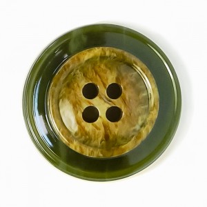 Disboton 14883-20-00017/3 Пуговицы Elegant, оливковый, бежевый