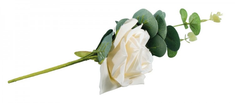 Rayher 55904102 Букет для декорирования "Роза с эвкалиптом"