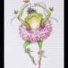 Набор для вышивания Design Works 2757 Танцующая лягушка