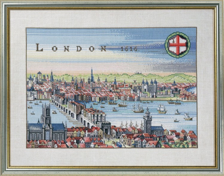 Набор для вышивания Eva Rosenstand 12-353 Порт Лондон 1616