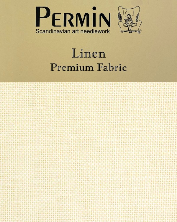 Permin CL076L/305 Канва Linen 28ct - отрез 50 x 70 см