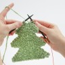 Addi 705-2 Спицы металлические круговые супергладкие addiChristmas, 120 см