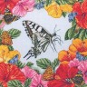 Набор для вышивания Maia 01225 Весенние бабочки