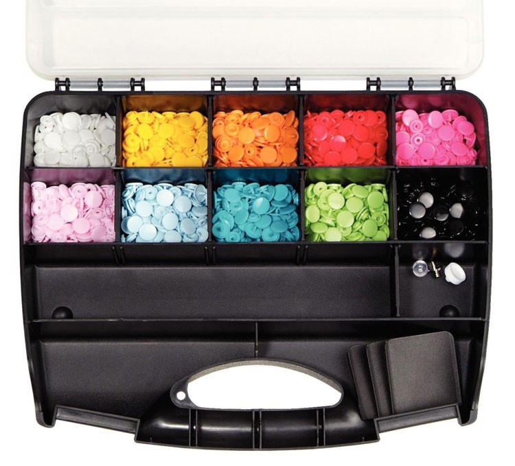 Prym 393900 Набор кнопок "Color Snaps" с инструментами для установки