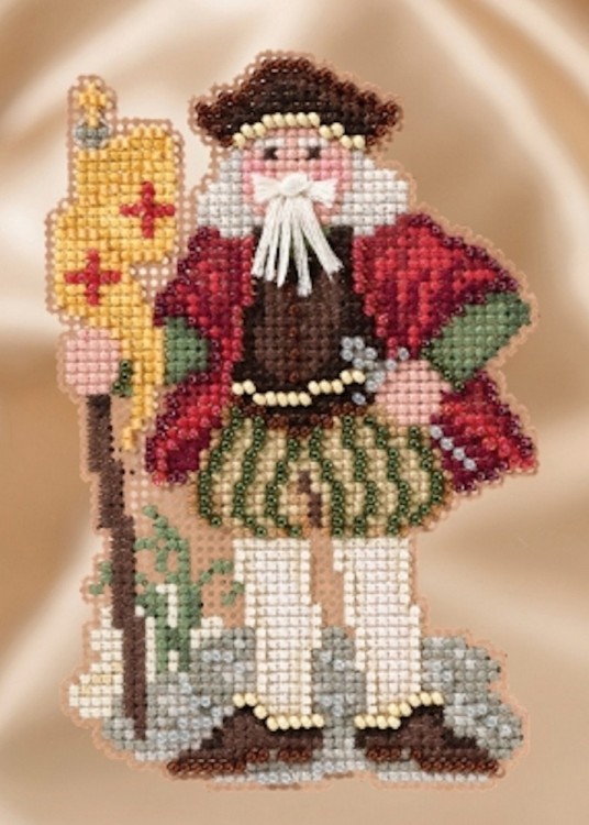 Набор для вышивания Mill Hill MH201633 Renaissance Genoa Santa (Генуэский ренесанс Санта)