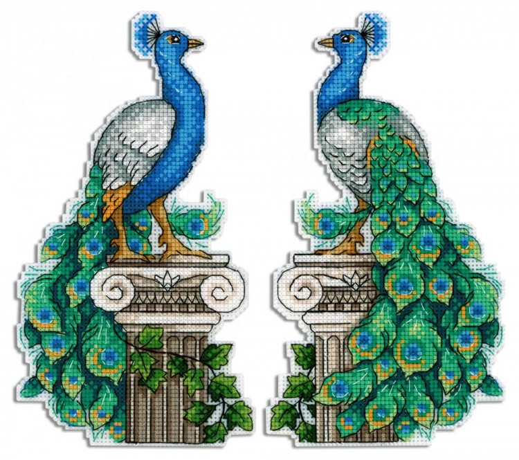 Набор для вышивания Жар-Птица Р-574 Королевский павлин